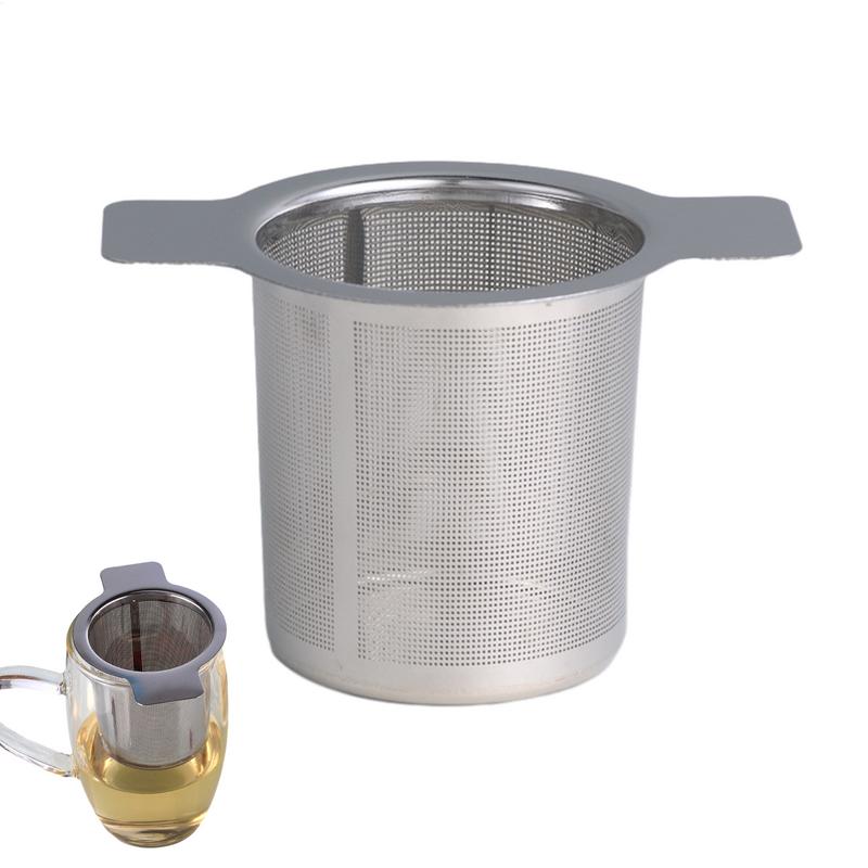 Coffee Tea Leaf - Roestvrijstalen gaas Thee-ei Zeef Bladfilter Zeef