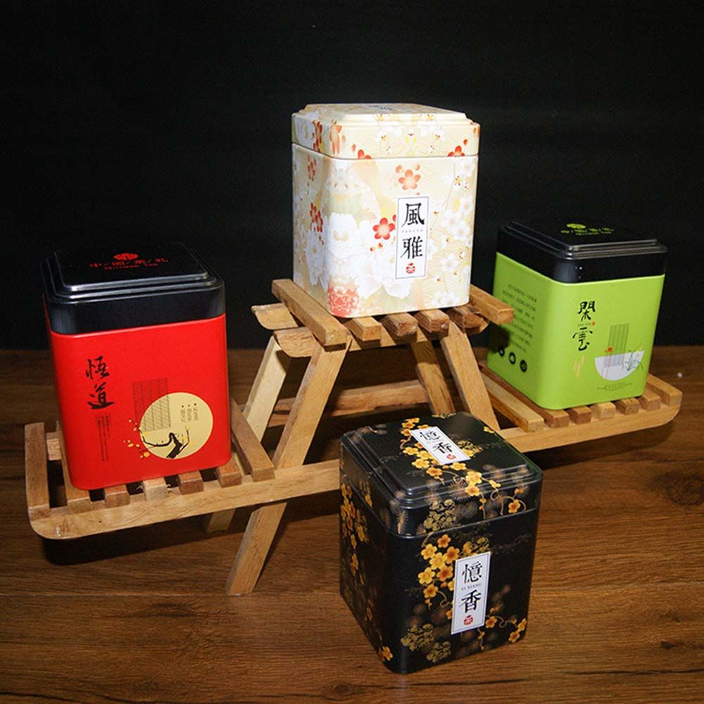 Coffee Tea And Sugar Canister Set - Stijlvolle metalen decoratieve keukenopslag voor suiker,