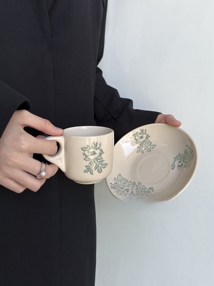 Coffee Tea Leaf - Limited Edition Vintage Spring Green Leaf