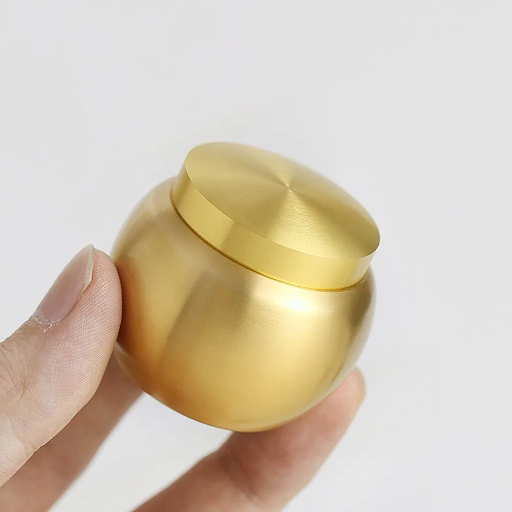 Coffee Tea Urn - Miniatuur gouden theebusje van messing, goed