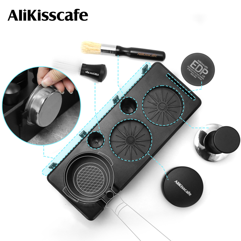 Coffee And Tea Filter - AliKisscafe Koffie Aanstampen Station Filterhouder Espresso