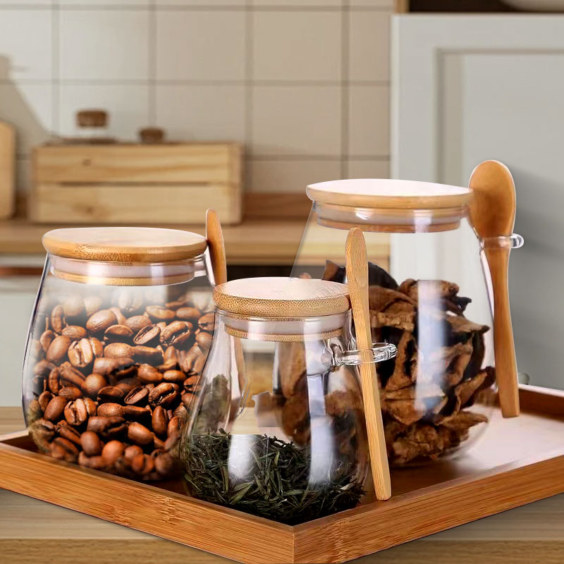 34Oz Verzegelde Glazen Pot Met - Coffee Tea And Sugar Canister Set recensie en prijs