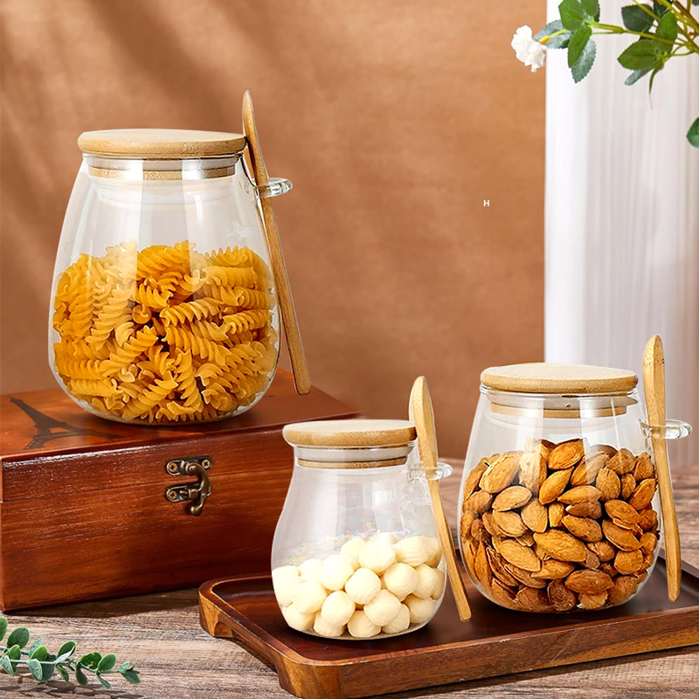 34Oz Verzegelde Glazen Pot Met - Coffee Tea And Sugar Canister Set recensie en prijs