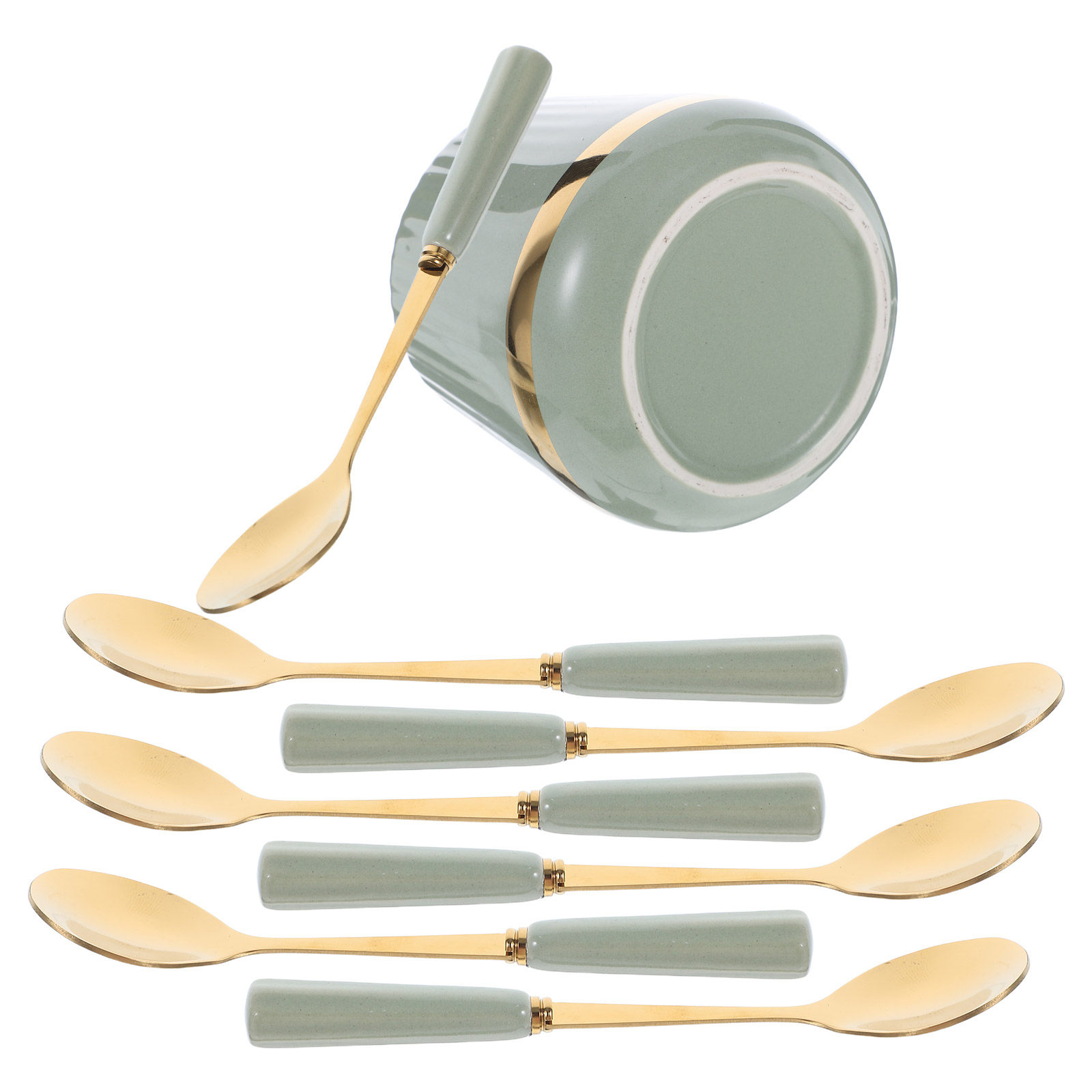7-delige koffielepelsset, mini - Coffee Tea And Sugar Set recensie en prijs