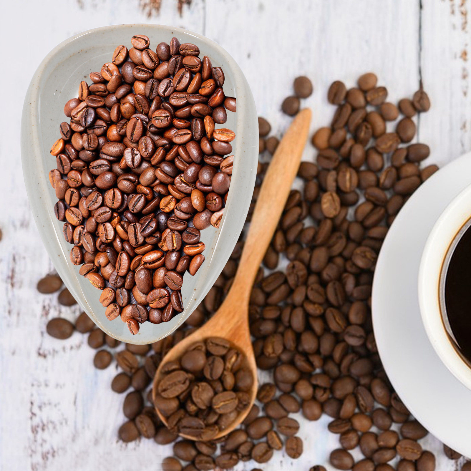 Keramische koffiebonen-doseerb - Coffee Tea Leaf recensie en prijs