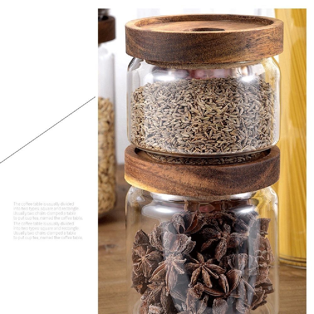 Multifunctionele glazen voorra - Coffee Tea And Sugar Canister Set recensie en prijs