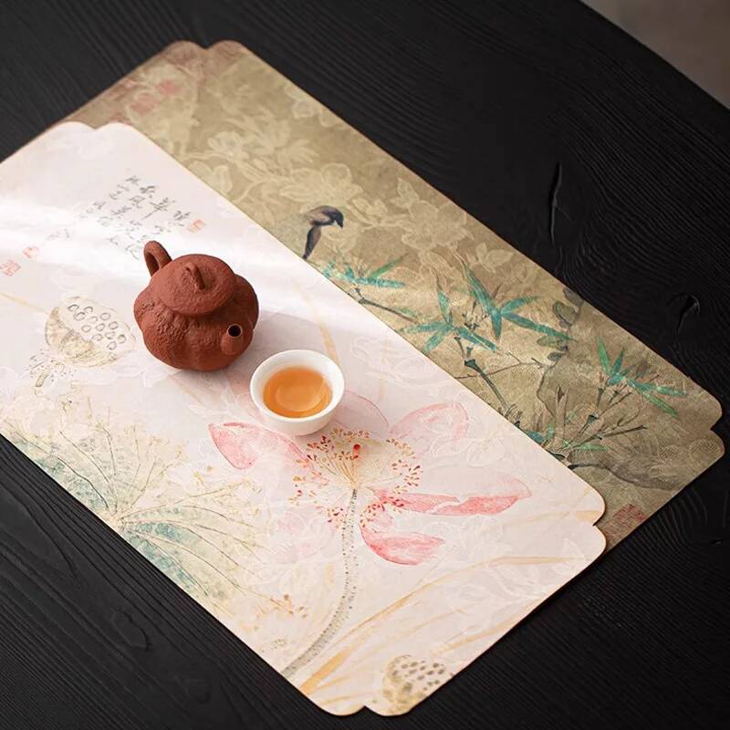 Chinese Cloud Silk Green Bambo - Bamboo Tea Tray recensie en prijs