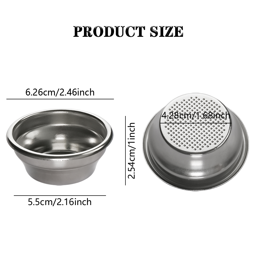54 mm enkelwandige koffiefilte - Coffee And Tea Filter recensie en prijs