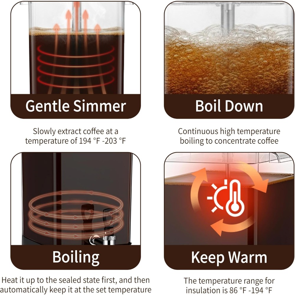 Commerciële Koffiezetapparaat  - Coffee Tea Urn recensie en prijs