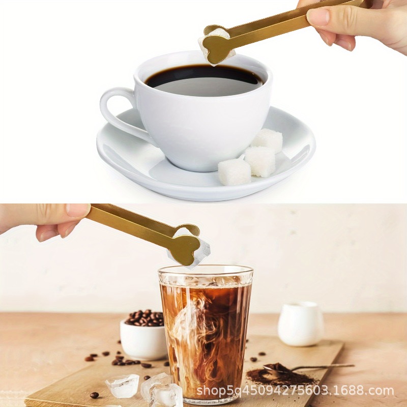 4/6PCS roestvrijstalen hartvor - Coffee Tea And Sugar Set recensie en prijs