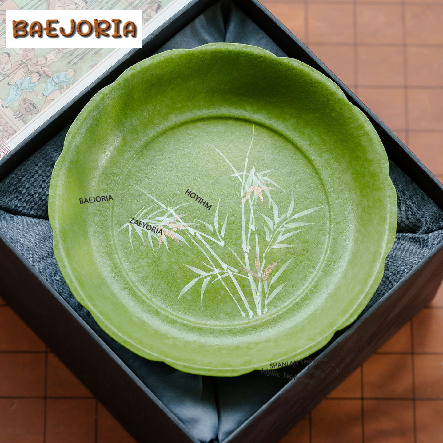 BAEJORIA Handgeschilderde Bamb - Bamboo Tea Tray recensie en prijs