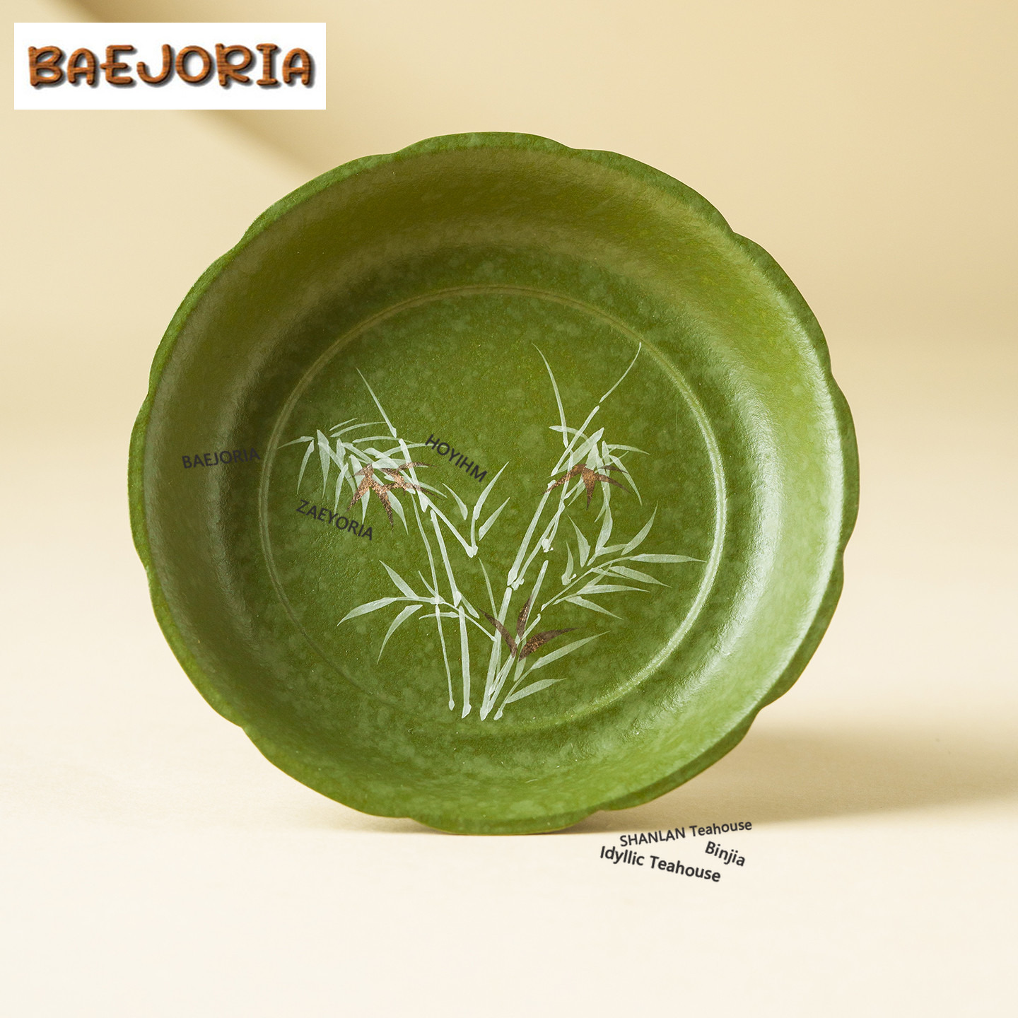 BAEJORIA Handgeschilderde Bamb - Bamboo Tea Tray recensie en prijs