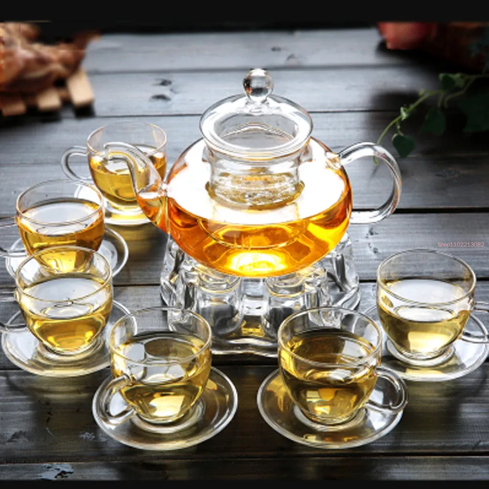 Elegant glazen theeservies Bor - Bamboo Tea Tray recensie en prijs