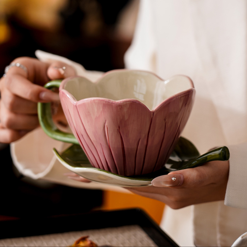 Onregelmatige handgeschilderde - Coffee Tea Leaf recensie en prijs