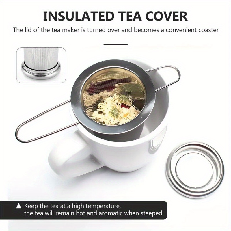 Thee-ei van roestvrij staal me - Coffee Tea Leaf recensie en prijs