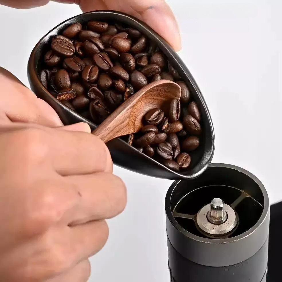 Keramische koffiebonen-doseers - Coffee Tea Leaf recensie en prijs