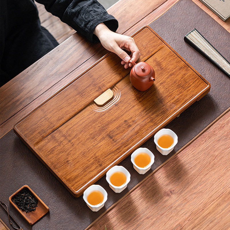 Zwaar bamboe theeblad voor thu - Bamboo Tea Tray recensie en prijs