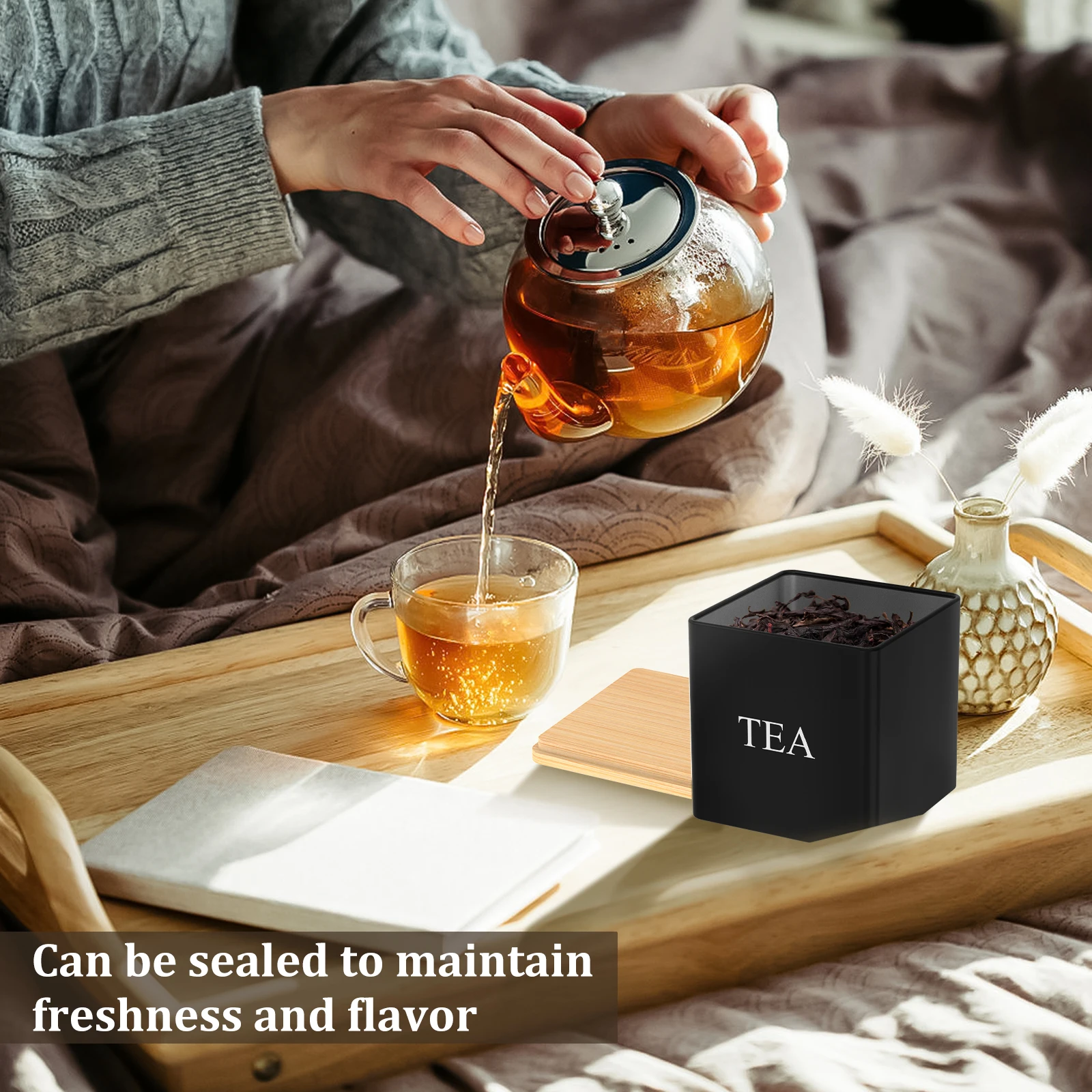 3-delige set 500ml thee-, suik - Coffee Tea And Sugar Canister Set recensie en prijs