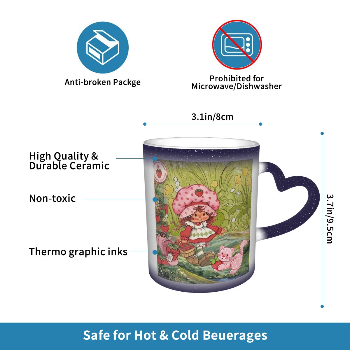 Zoals Strawberry ShortCake Mok - Coffee Tea Like recensie en prijs