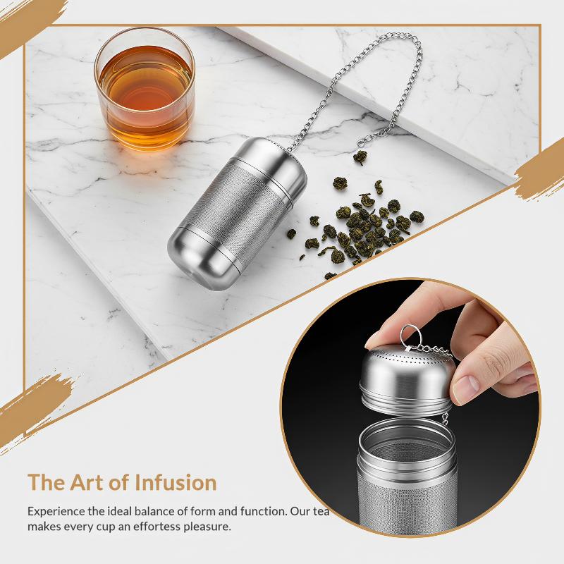 Roestvrijstalen thee-ei zeef F - Coffee Tea Leaf recensie en prijs