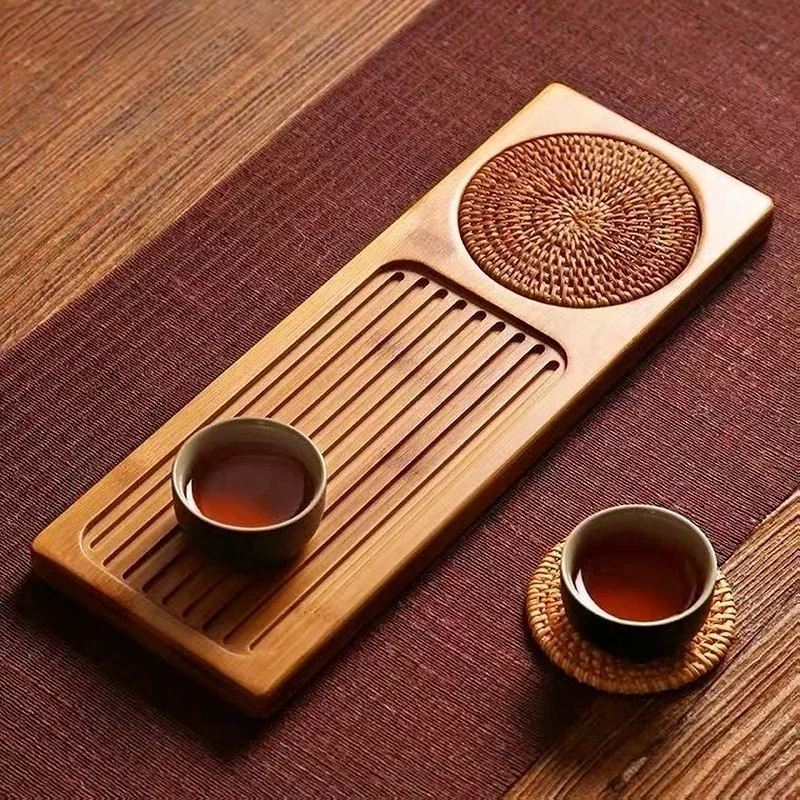 Droge Brouw Bamboe Theeblad me - Bamboo Tea Tray recensie en prijs