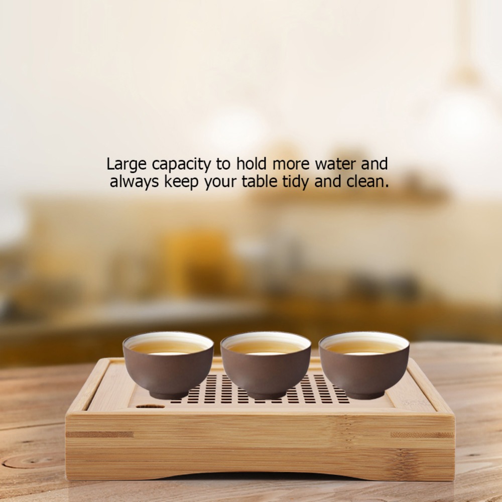 Vierkant ontwerp Kongfu theebl - Bamboo Tea Tray recensie en prijs