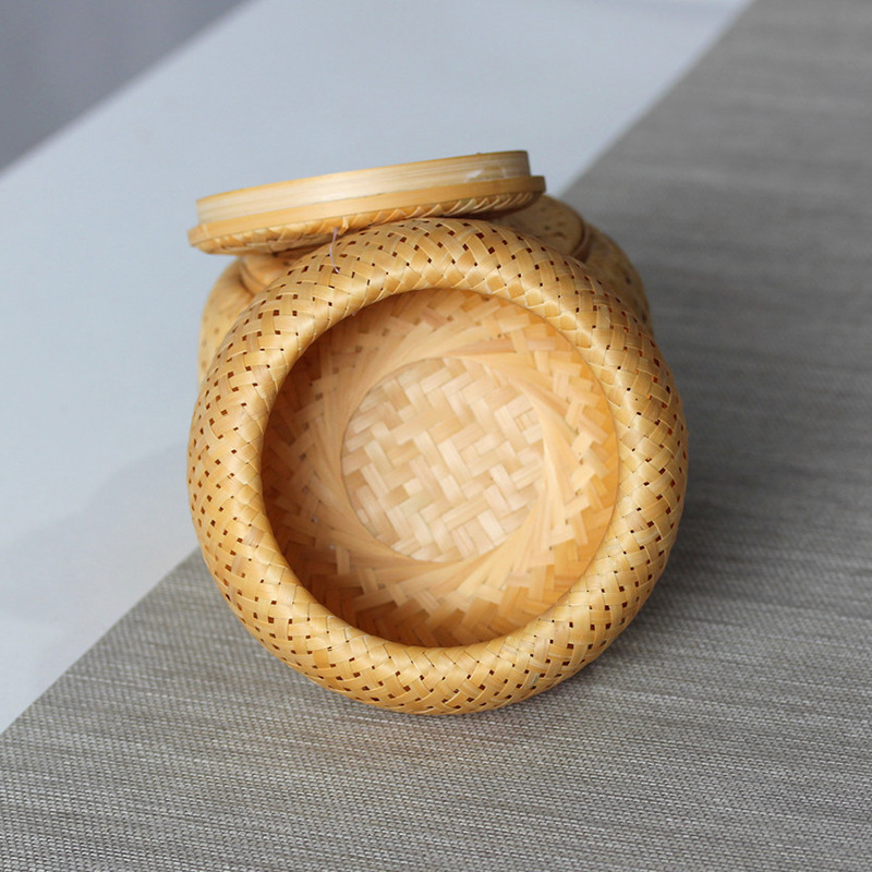 Bamboe geweven kleine mand dub - Bamboo Tea Tray recensie en prijs
