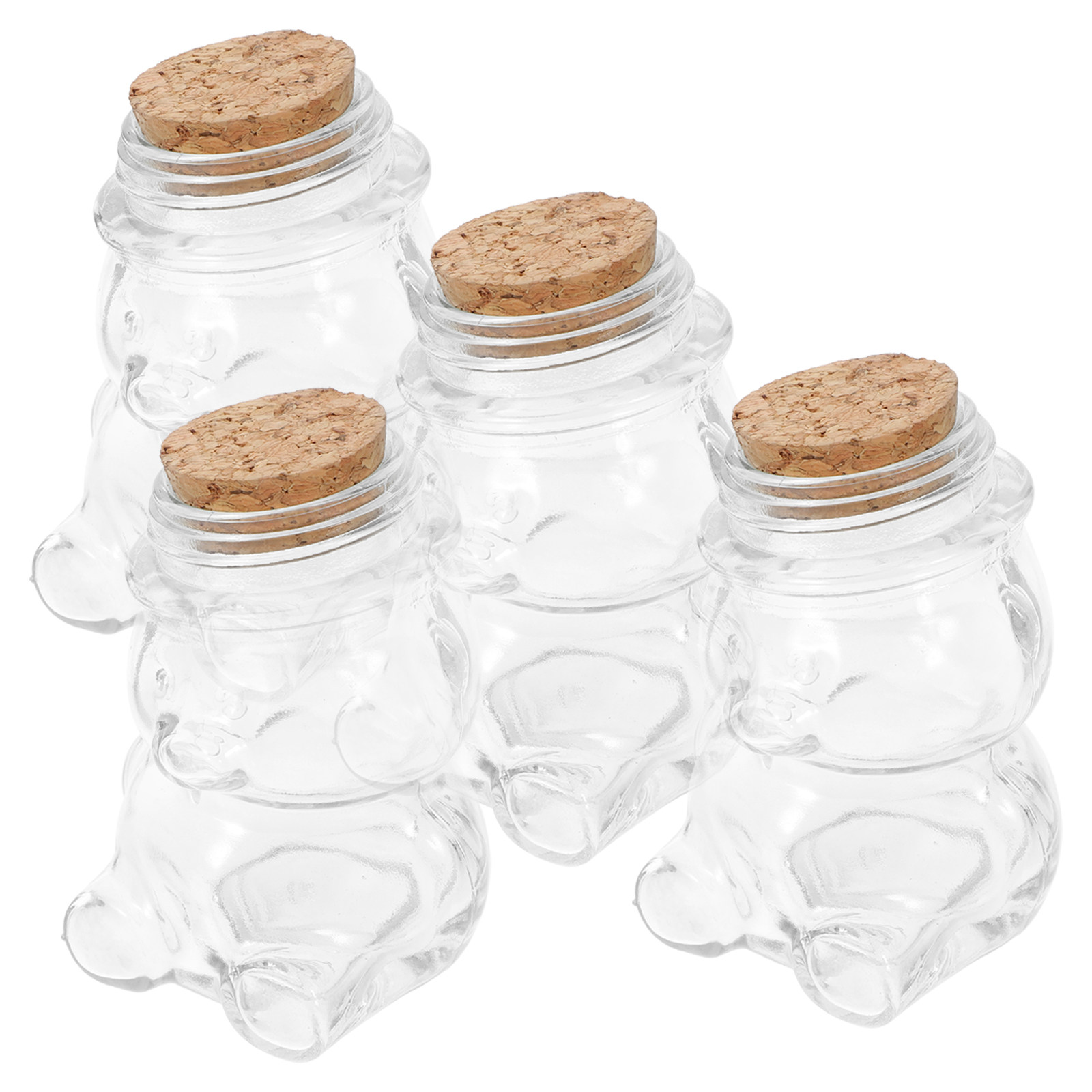 4-delige glazen snoepkruikense - Coffee Tea And Sugar Set recensie en prijs