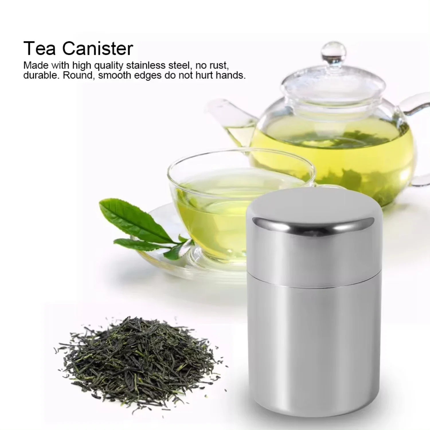 Roestvrijstalen theebladblikke - Coffee Tea And Sugar Set recensie en prijs