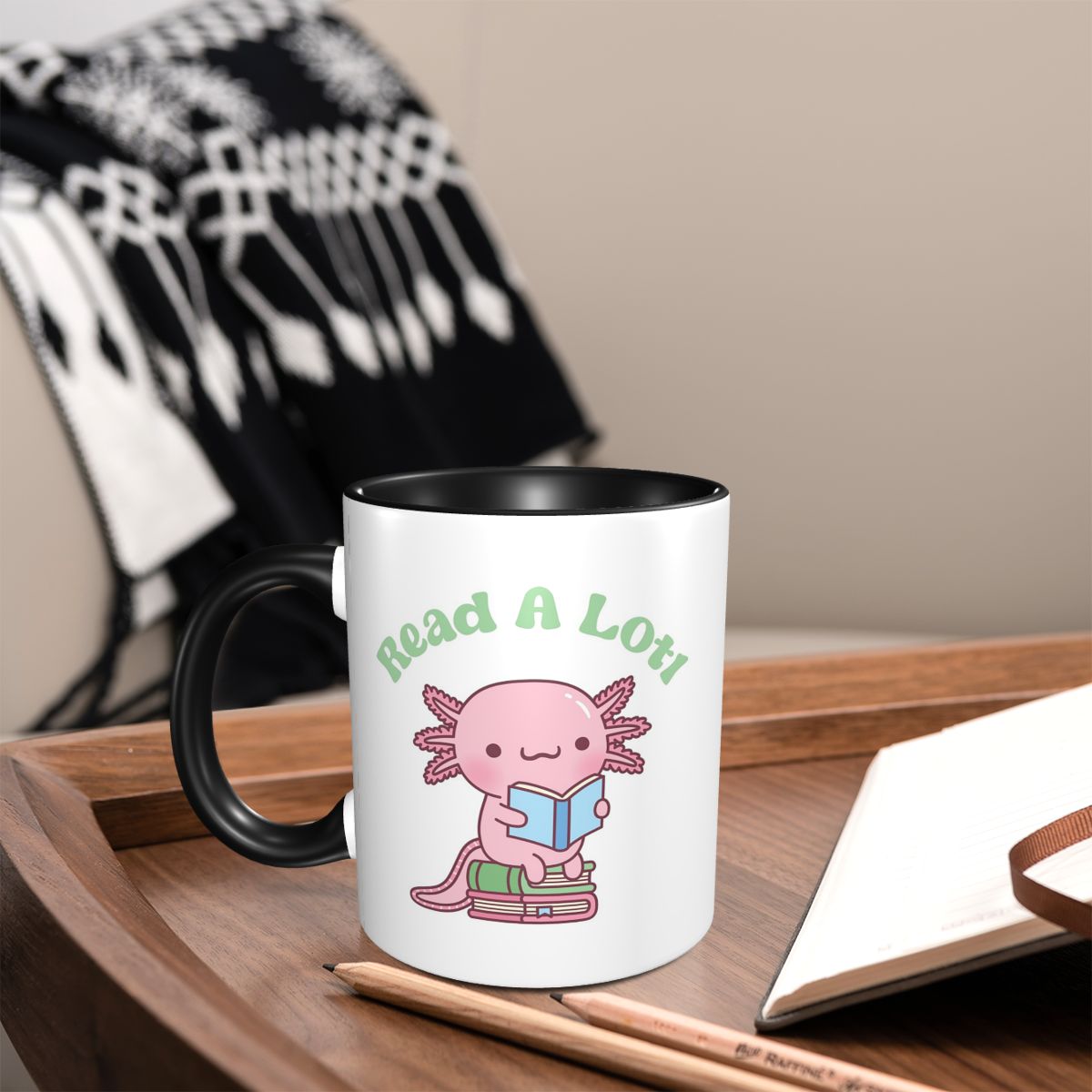 Leuke mok met 'Lees veel als e - Coffee Tea Like recensie en prijs