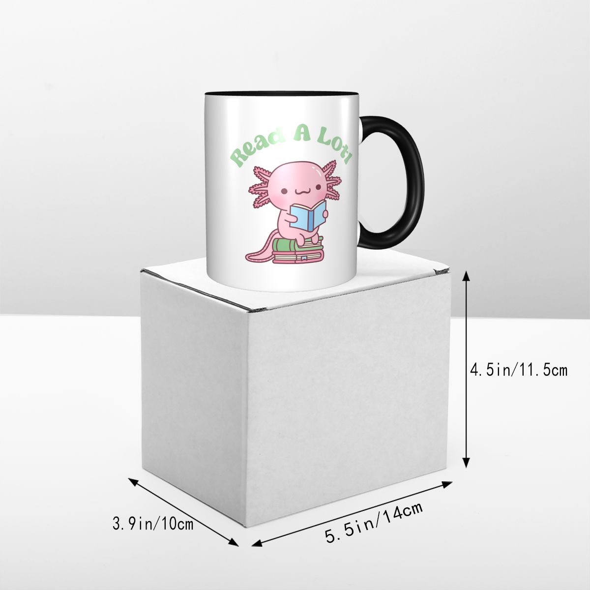 Leuke mok met 'Lees veel als e - Coffee Tea Like recensie en prijs