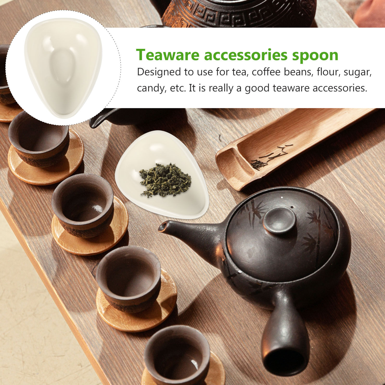 2 stuks theelepels van keramie - Coffee Tea Leaf recensie en prijs