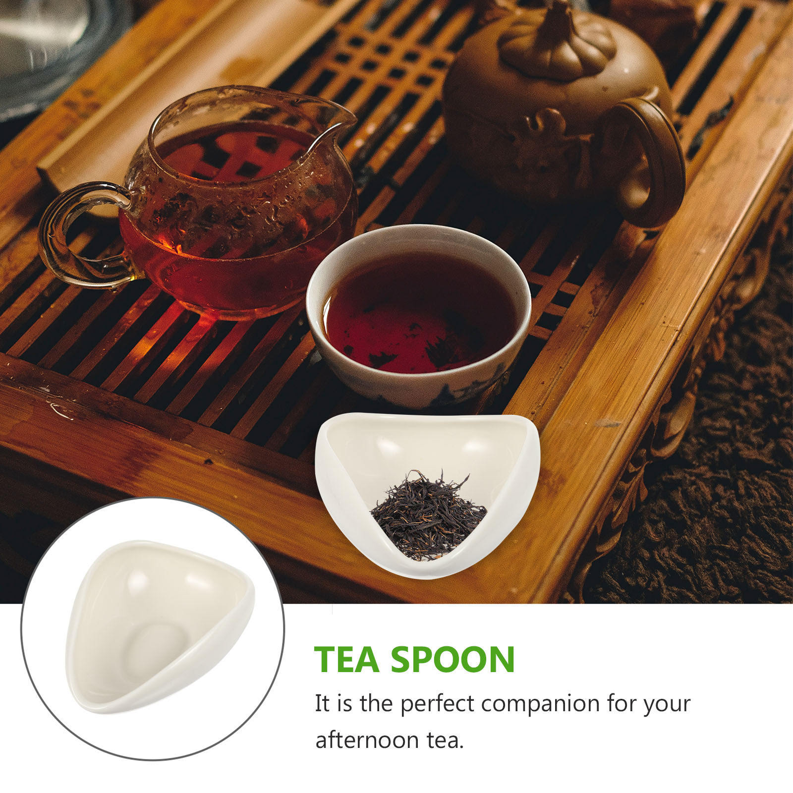 2 stuks theelepels van keramie - Coffee Tea Leaf recensie en prijs