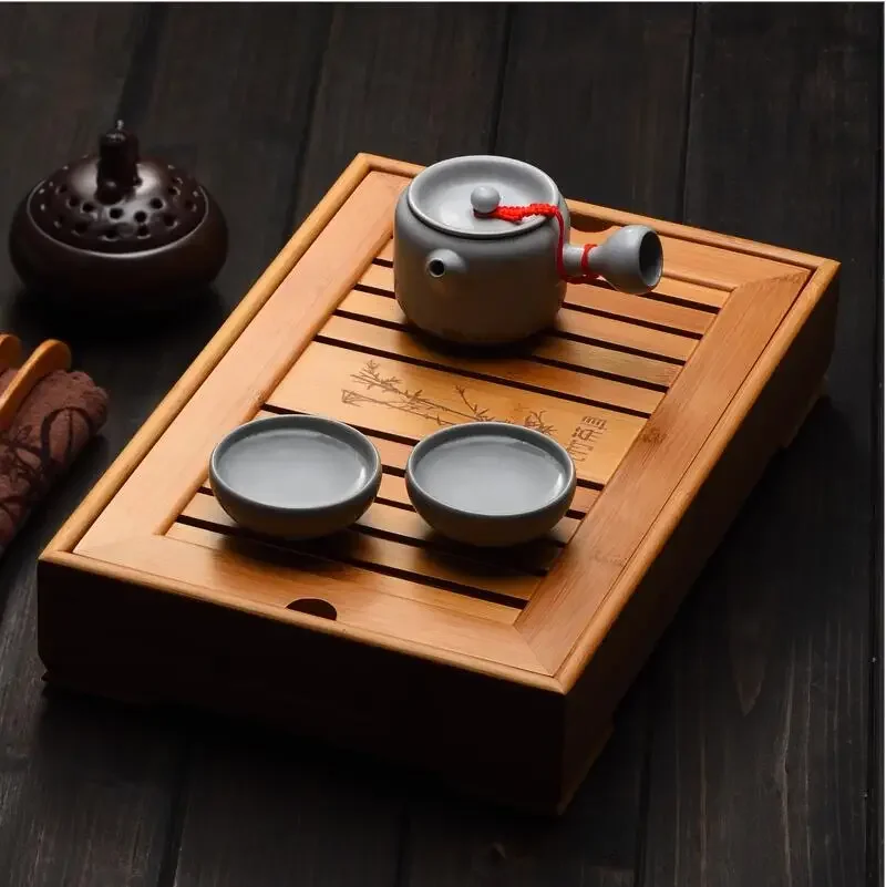 Bamboe Thee Dienbladen Kung Fu - Bamboo Tea Tray recensie en prijs