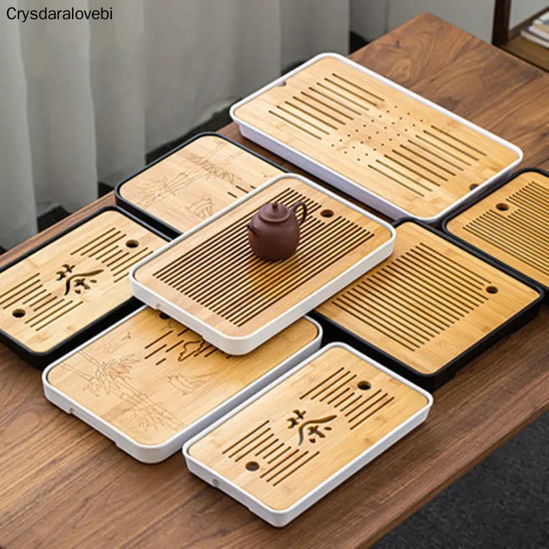 Bamboe Theeblad Pu'er thee The - Bamboo Tea Tray recensie en prijs