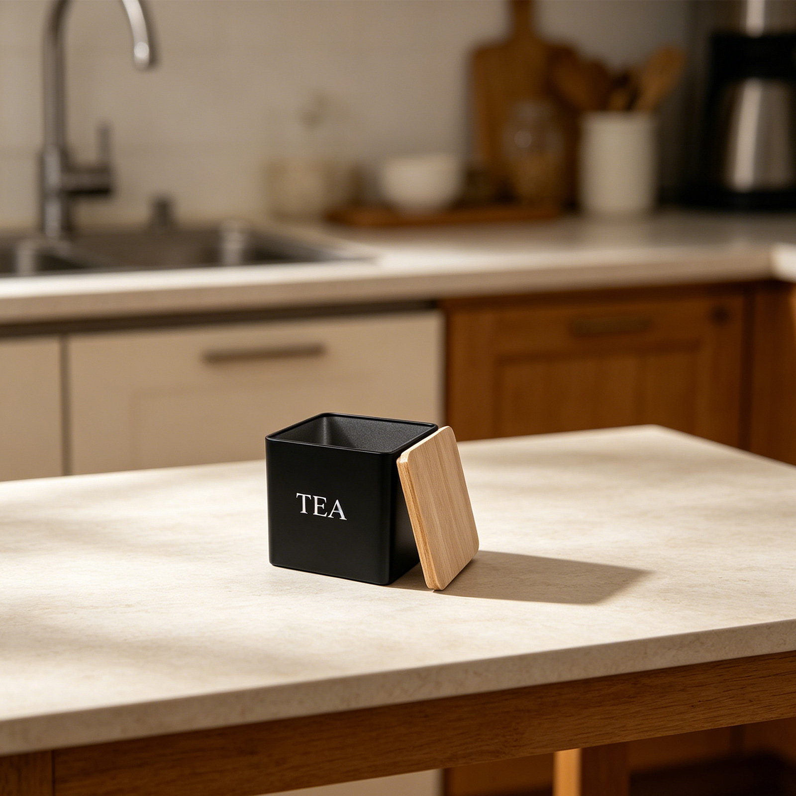 3-delige metalen thee-, koffie - Coffee Tea And Sugar Canister Set recensie en prijs